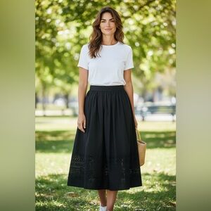 Ralph Lauren Maxi Skirt.  Black.  Size 4.